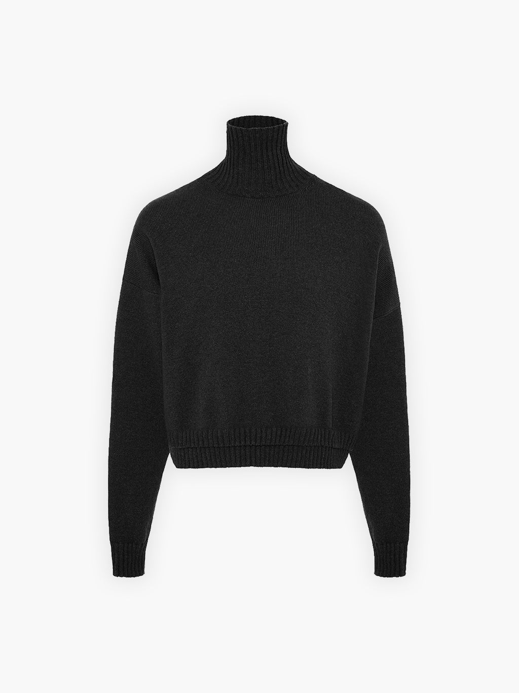 Black_Isla_Cropped_Funnel_Neck