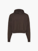 Dunn Crop Knit Hoodie