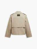 Apphia Cropped Trench Coat