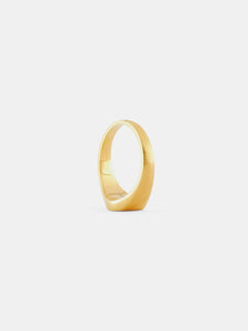 Gold Diamond Signet Ring
