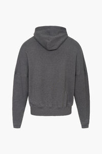 Grey Luxe Cashmere Oversized Hoodie