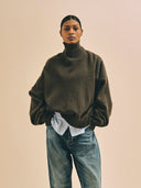 Isla Cropped Funnel Neck