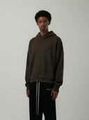 Dunn Crop Knit Hoodie