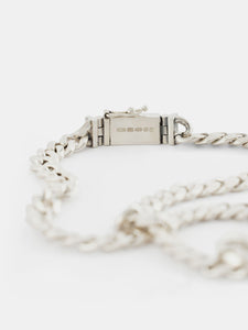 Silver 10mm Curb Chain