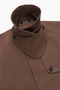 Oversized Trench Coat - Brown