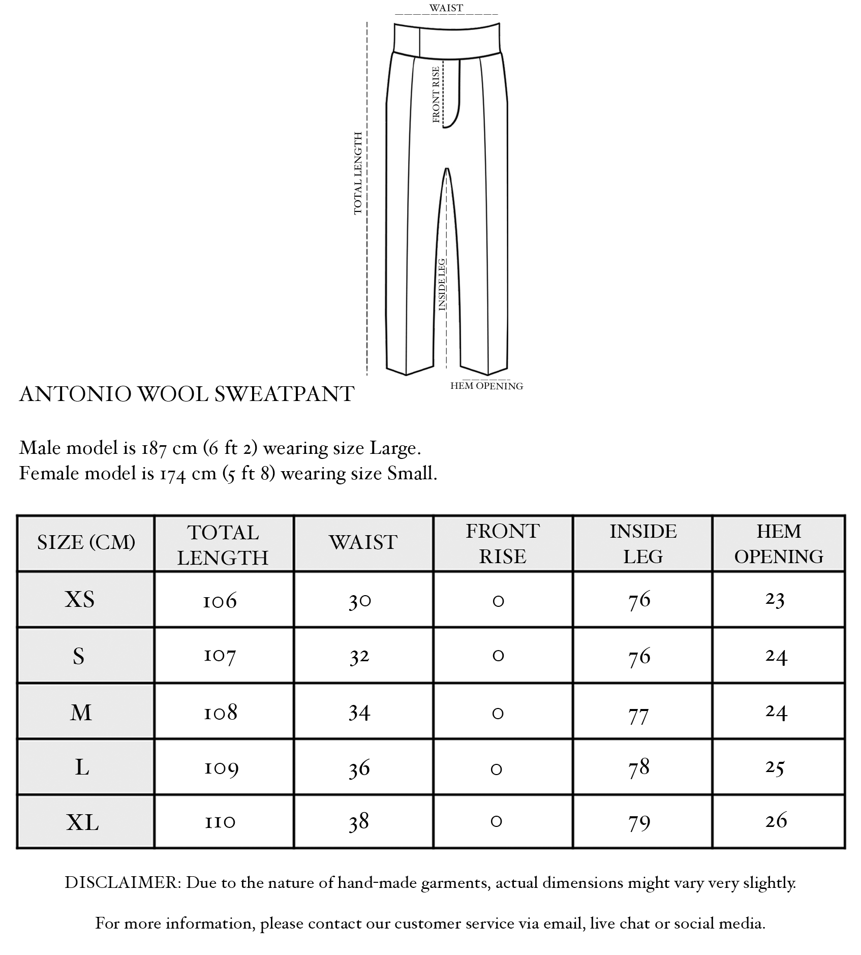 Garment Measurement